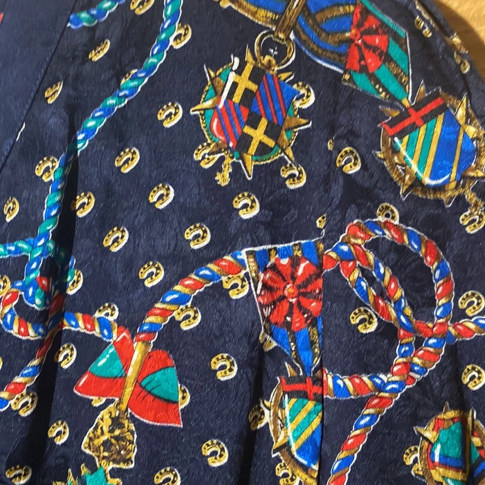 Vintage Diane Fres 💯 silk dress  Size M/L - Picture 6 of 9